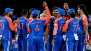 ICC Men’s T20 World Cup सेमीफाइनल से पहले टीम इंडिया पहुँची सिद्धि विनायक मंदिर ।